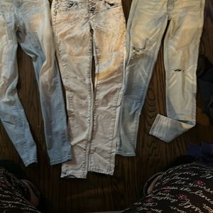 Jeans, gently used. Sizes 2 and 3